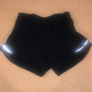 Black lululemon shorts
